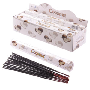 Stamford Premium Hex Incense Sticks - Coconut