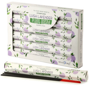Stamford Premium Plant Based Hex Incense Sticks - Lush Lavender