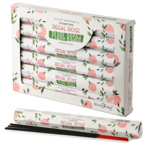 Stamford Premium Plant Based Hex Incense Sticks - Regal Rose
