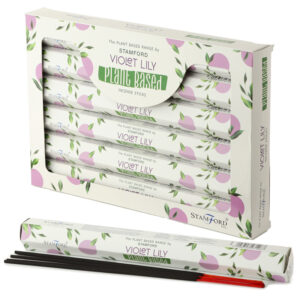 Stamford Premium Plant Based Hex Incense Sticks - Violet Lilly