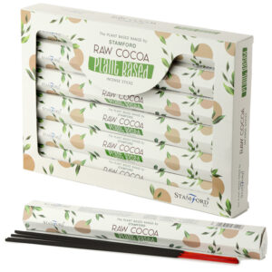 Stamford Premium Plant Based Hex Incense Sticks - Raw Cocoa