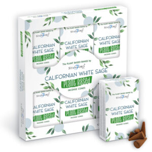 Stamford Premium Plant Based Incense Cones - Californian White Sage