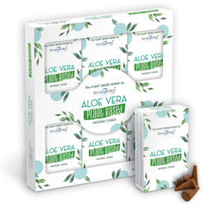 Stamford Premium Plant Based Incense Cones - Aloe Vera